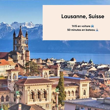 Cosy Et Moderne - Dent D'Oche Apartment Thonon-les-Bains Luaran gambar