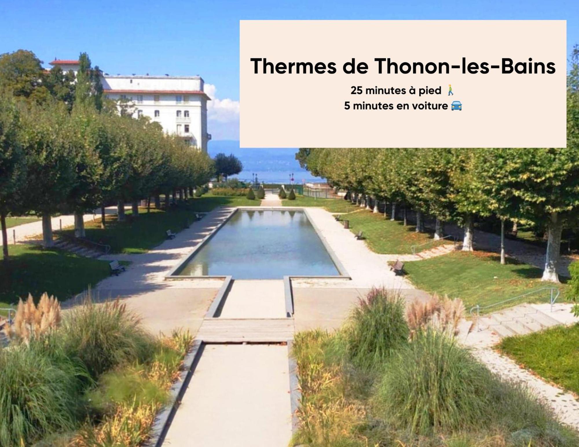 Cosy Et Moderne - Dent D'Oche Apartment Thonon-les-Bains Luaran gambar