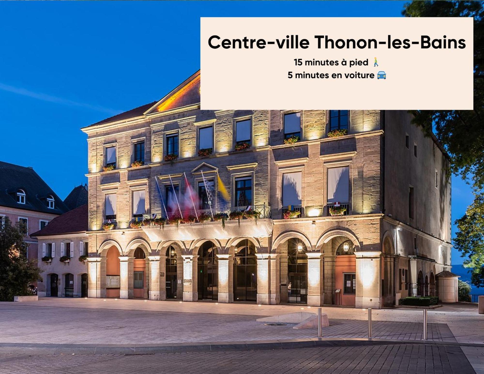 Cosy Et Moderne - Dent D'Oche Apartment Thonon-les-Bains Luaran gambar