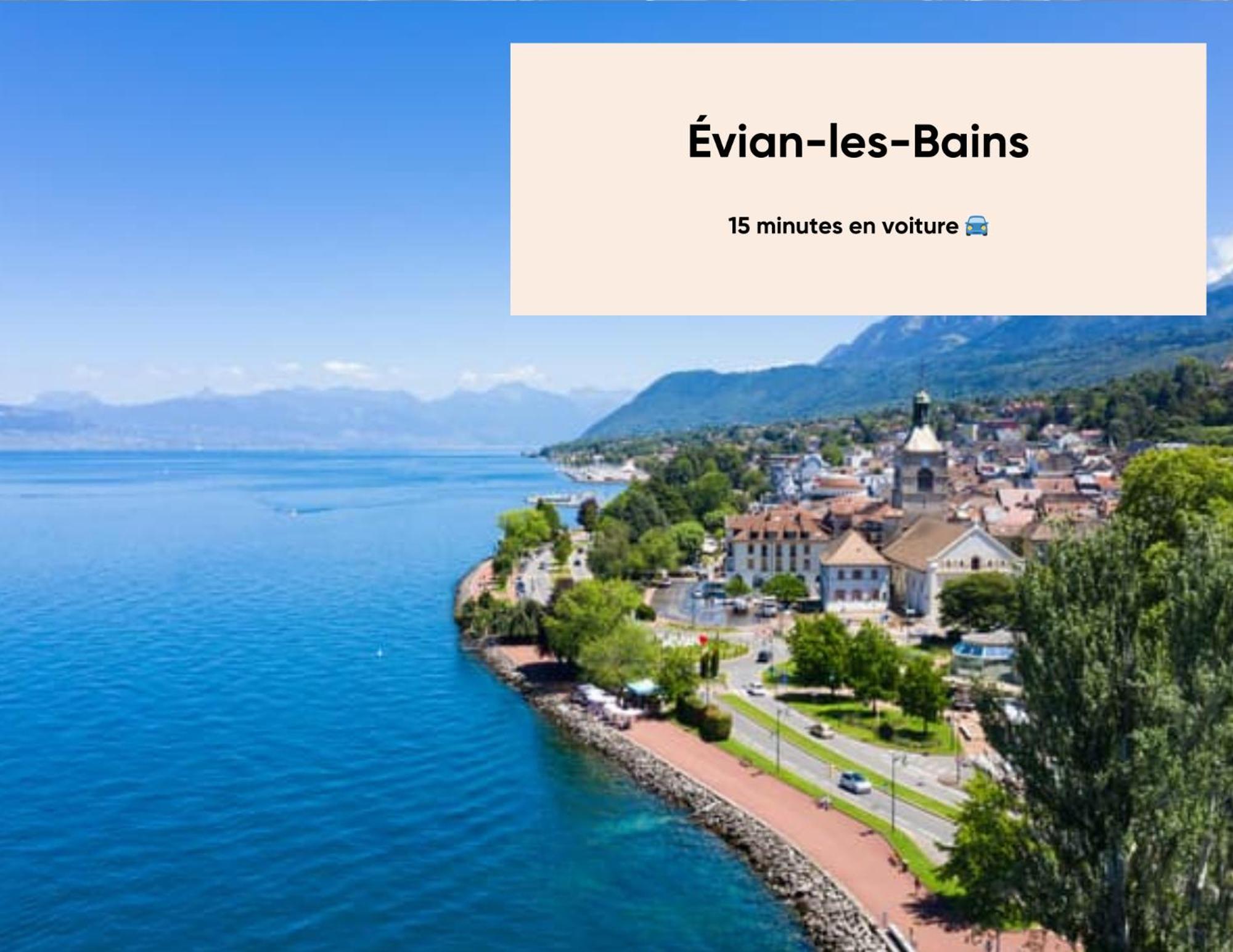 Cosy Et Moderne - Dent D'Oche Apartment Thonon-les-Bains Luaran gambar